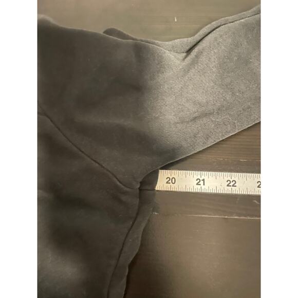 Naketano Womens Hoodie Large Sky Black Pullover Pockets Rope Style Casual READ - Picture 5 of 7